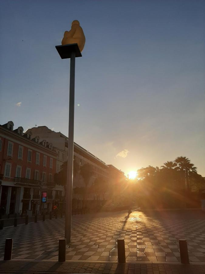 Lovely Studio Air Conditonned City Center Nice Bagian luar foto